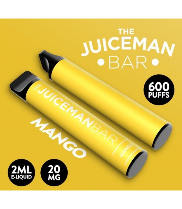 Mango By The Juiceman Disposable Vape Pen Pod | 20MG / 2% | 600 Puffs
