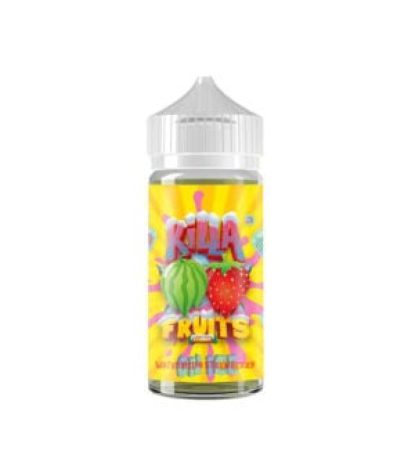 Watermelon Strawberry On Ice by Killa Fruits 100ml E-Liquid Juice 70VG Vape