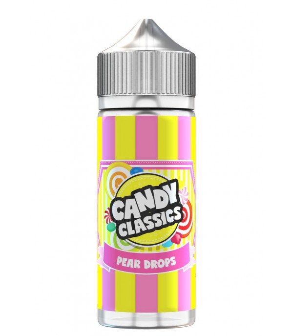 Candy Classics Pear Drops 100ml E Liquid Juice 70vg Vape sub ohm Shortfill