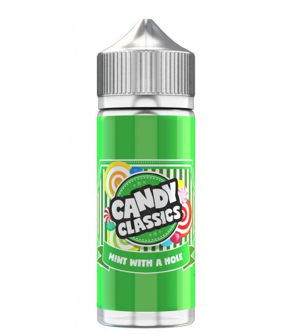 Candy Classics Mint with A Hole Drops 100ml E Liquid Juice 70vg Vape sub ohm Shortfill