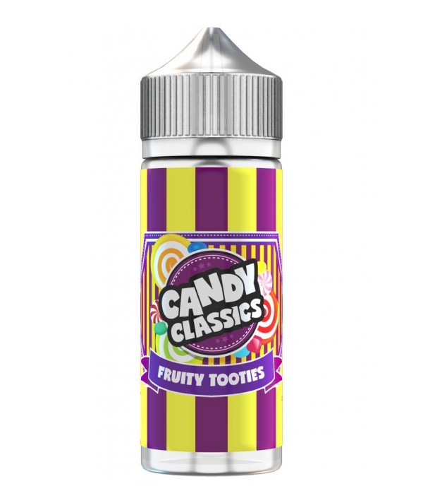 Candy Classics Fruity Tooties Drops 100ml E Liquid Juice 70vg Vape sub ohm Shortfill