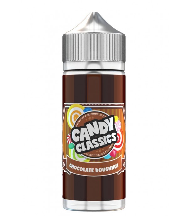 Candy Classics Chocolate Doughnut Drops 100ml E Liquid Juice 70vg Vape sub ohm Shortfill