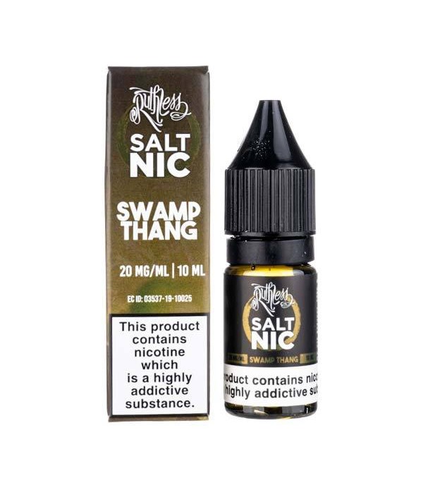 Swamp Thang By Ruthless Salt Nic 10ML E Liquid 50VG Vape 10MG/20MG Juice