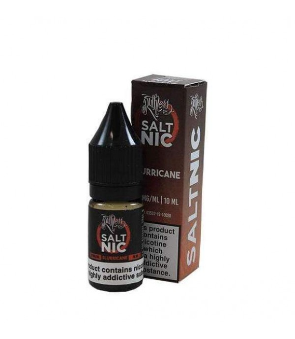 Slurricane By Ruthless Salt Nic 10ML E Liquid 50VG Vape 10MG/20MG Juice