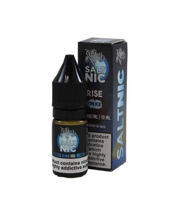 Rise On Ice By Ruthless Salt Nic 10ML E Liquid 50VG Vape 10MG/20MG Juice