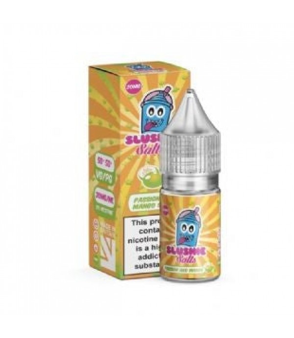 Passion And Mango by Slushie Salt Nic Salts 10ML E Liquid 10MG/20MG Vape 50VG Juice