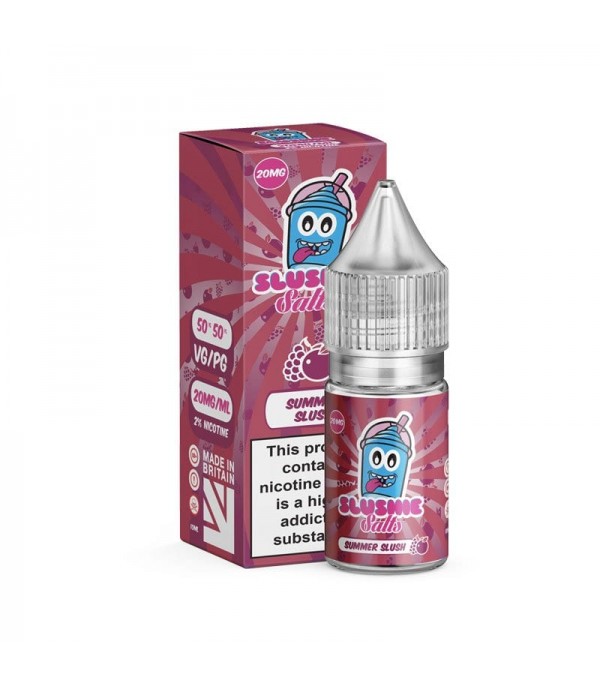 Summer Slush by Slushie Salt Nic Salts 10ML E Liquid 10MG/20MG Vape 50VG Juice