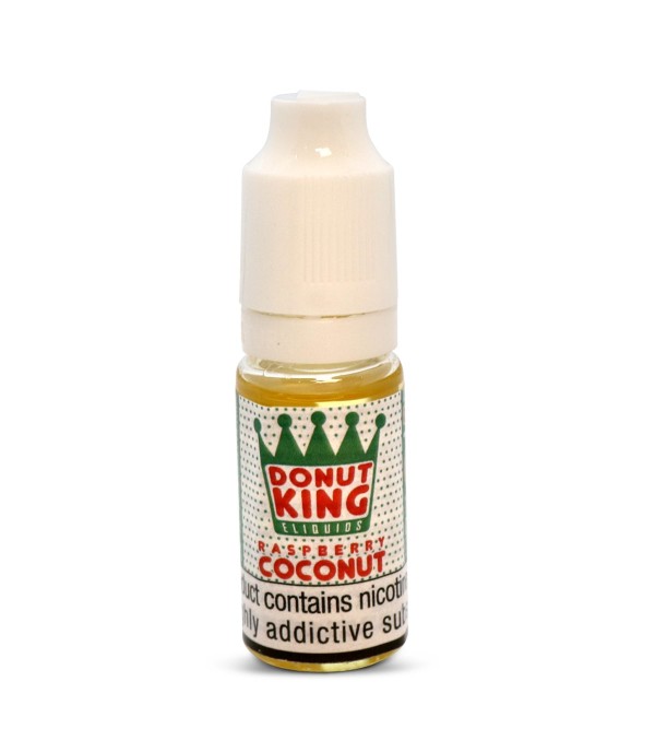 Raspberry Coconut By Donut King Nicotine Salts 10ML E Liquid 20MG Vape Juice