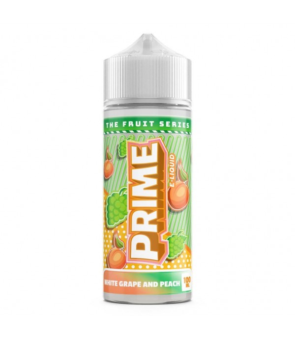 White Grape And Peach - Fruit Series By Prime 100ML E Liquid 70VG Vape 0MG Juice