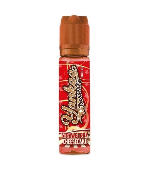 YANKEE DESSERTS JUICE CO – STRAWBERRY CHEESECAKE 50ML SHORTFILL E LIQUID 70VG VAPE