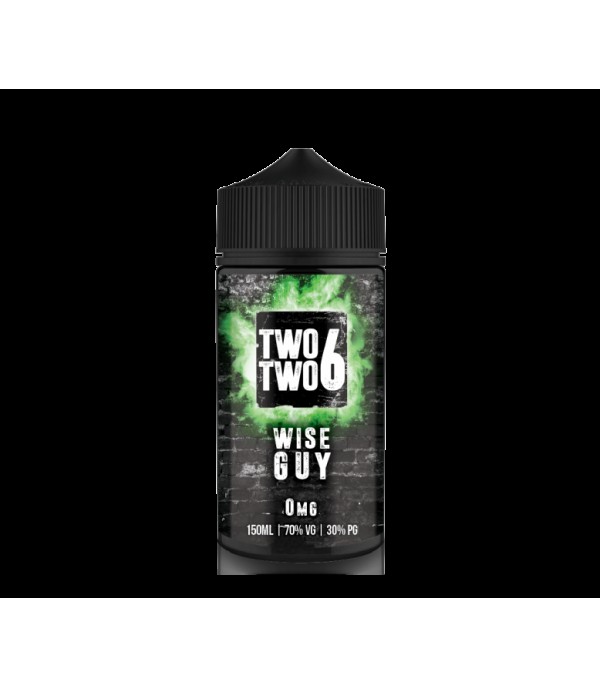 Wise Guy by TWO TWO 6 (226) 150ML E Liquid 70VG Vape 0MG Juice