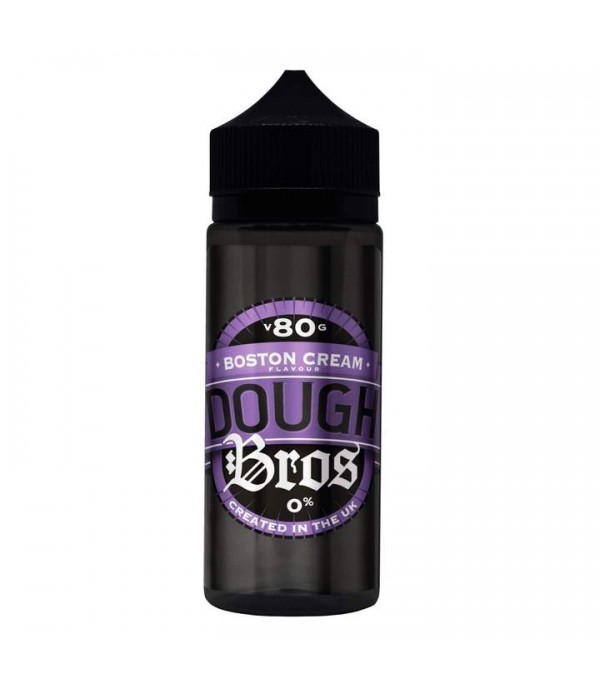 Boston Cream By Dough Bros | 100ML E Liquid | 80VG/20PG Vape | 0MG Juice | Short Fill