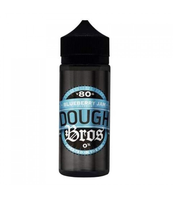Blueberry Jam By Dough Bros | 100ML E Liquid | 80VG/20PG Vape | 0MG Juice | Short Fill