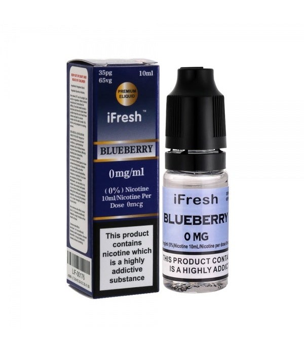 Blueberry - iFresh 10ML E-liquid Juice 65VG Vape Multibuy