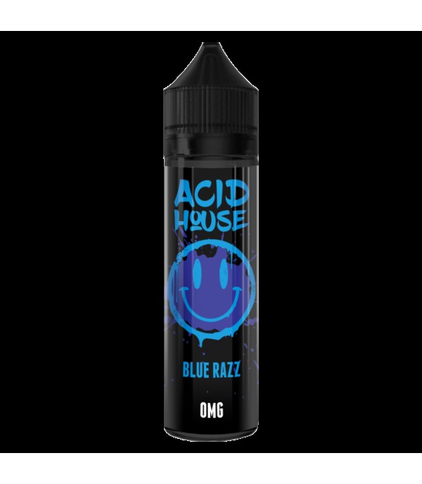 Blue Razz Acid House 50ml E Liquid 70VG Vape Juice Shortfill