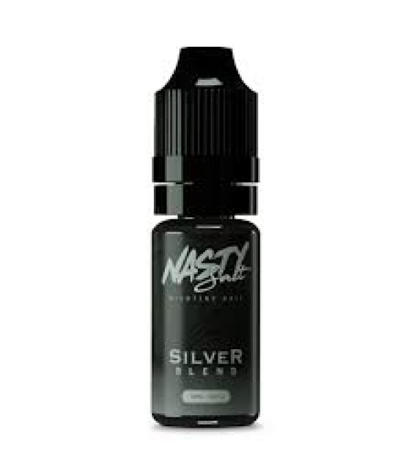 Nasty Juice Silver Blend 10ml Nicotine Salt E Liquid TPD 10mg/20mg 50vg Vape