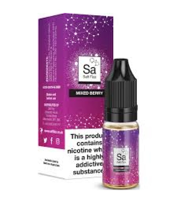 MIXED BERRY SALT FIZZ 10ML TPD NICOTINE SALT 20MG E LIQUID JUICE 50VG MULTIBUY