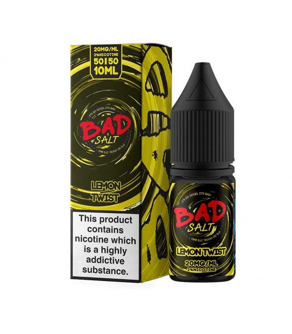 Lemon Twist By Bad Drip Nic Salt 10ML E Liquid 50VG Vape 10MG/20MG Juice