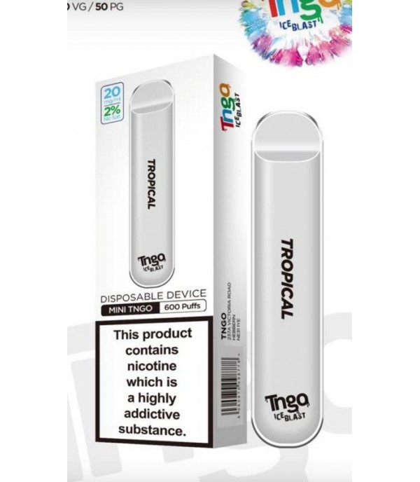 Tropical By Tngo Ice Blast | 600 Puffs | 20MG | 50VG/50PG