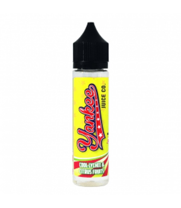 YANKEE JUICE CO – COOL LYCHEE AND CITRUS FRUITS 50ML SHORTFILL E LIQUID 70VG VAPE