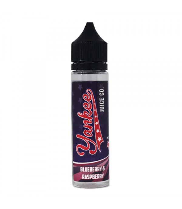 YANKEE JUICE CO – BLUEBERRY & RASPBERRY 50ML SHORTFILL E LIQUID 70VG VAPE