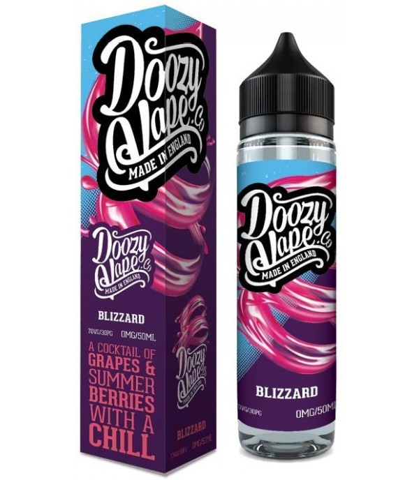 Blizzard by Doozy Vape 0MG 50ML E-liquid. 70VG/30PG Vape Juice