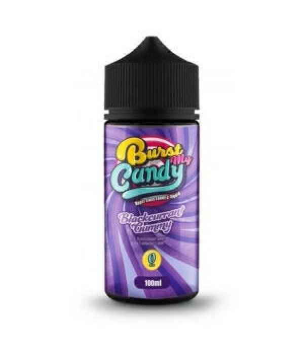 Blackcurrant Gummy By Burst My Candy 100ML E Liquid 70VG Vape 0MG Juice