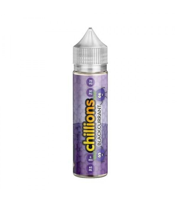 Blackcurrant by Chillions 50ML E Liquid 70VG 30PG Vape 0MG Juice