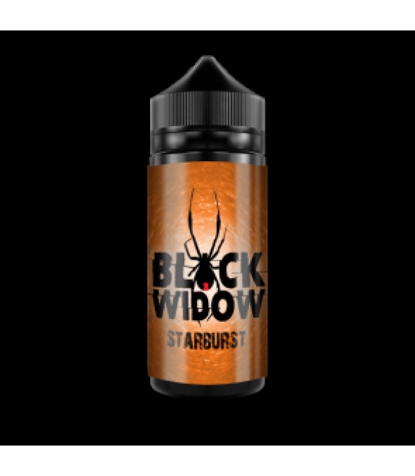 Black Widow Starburst 100ml E Liquid Juice 50VG Shortfill SubOhm Vape