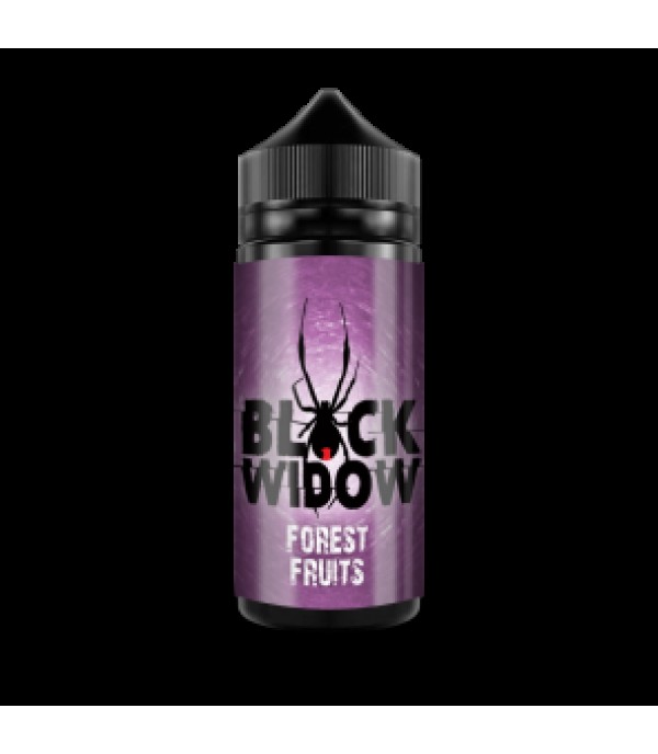 Black Widow Forest Fruits 100ml E Liquid Juice 50VG Shortfill SubOhm Vape