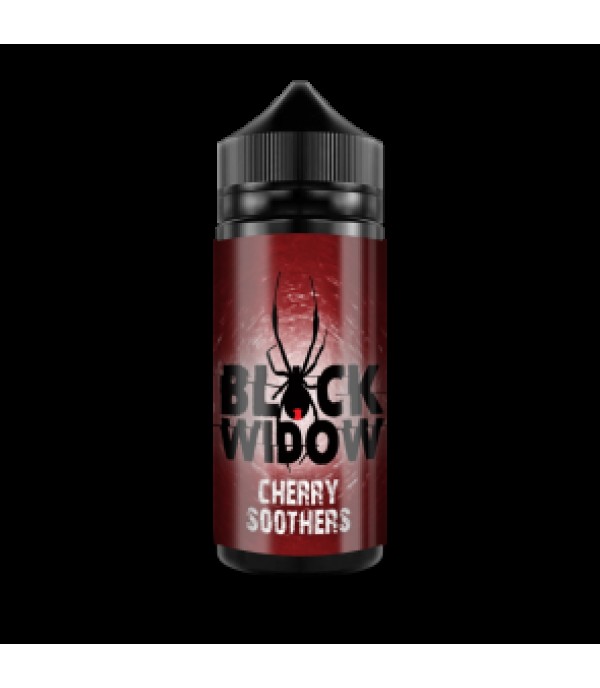Black Widow Cherry Soothers 100ml E Liquid Juice 50VG Shortfill SubOhm Vape