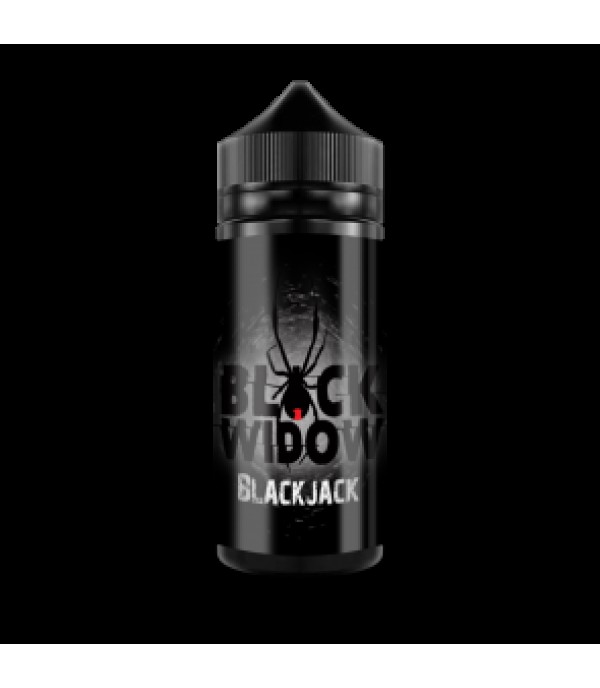 Black Widow Blackjack 100ml E Liquid Juice 50VG Shortfill SubOhm Vape