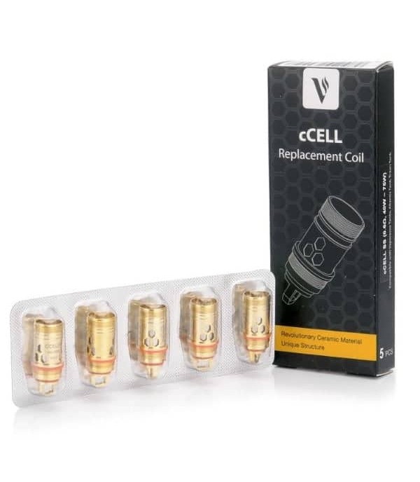 VAPORESSO CCELL SS REPLACEMENT COILS – 0.5 OHM (5 PACK)