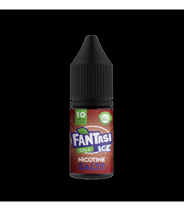 Cola By Fantasi Ice Nic Salts 10ML E Liquid 50VG/50PG Vape 10MG/20MG Juice