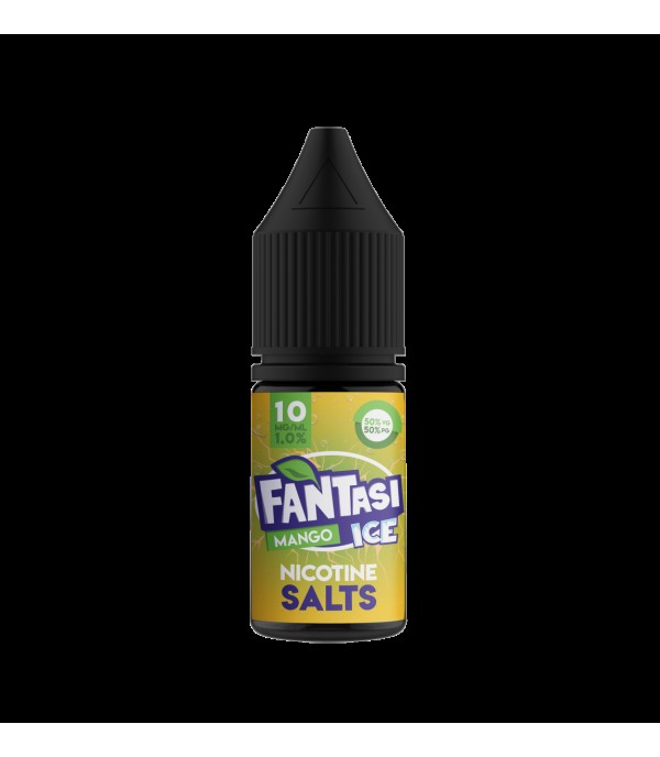 Mango By Fantasi Ice Nic Salts 10ML E Liquid 50VG/50PG Vape 10MG/20MG Juice