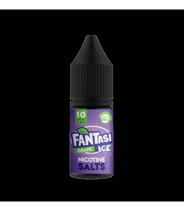 Grape By Fantasi Ice Nic Salts 10ML E Liquid 50VG/50PG Vape 10MG/20MG Juice