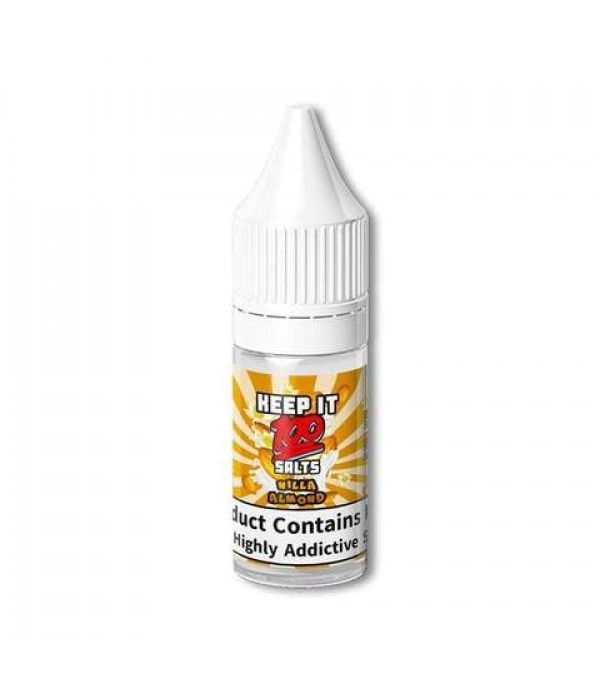 Nilla Almond By Keep It 100 Nic Salt 10ML E Liquid 50VG Vape 10MG/20MG Juice