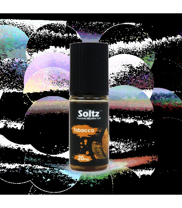 Tobacco by Soltz, Premium Nicotine Salt, 10ML E Liquid, 10MG/20MG Vape, 50VG Juice