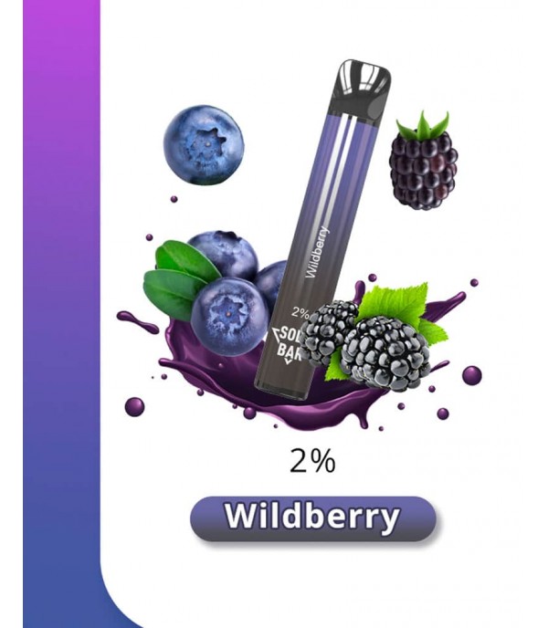 Wildberry By Vapeman Solo Bar Disposable Pod | 20MG | 600 Puffs