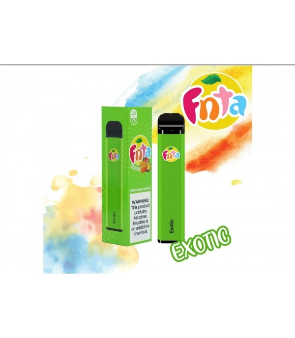 Exotic By Fnta | Disposable Vape Pen Pod Device | 600 Puffs | 20MG/2% Nic Salt