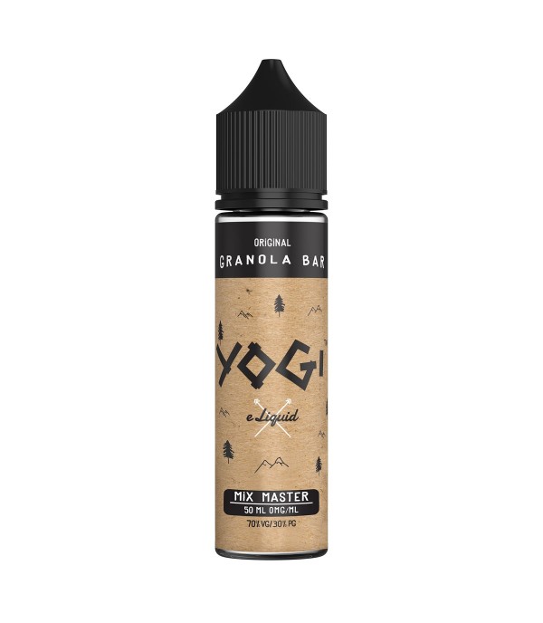 Yogi 50ml Original Granola Bar E Liquid E Juice 70VG Vape Shortfill Sub Ohm