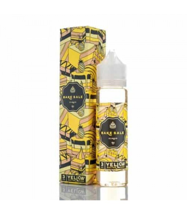 YELLOW BUTTER CAKE BAKE SALE 50ML GENUINE E-LIQUID CHARLIES CHALK DUST 70VG 30PG