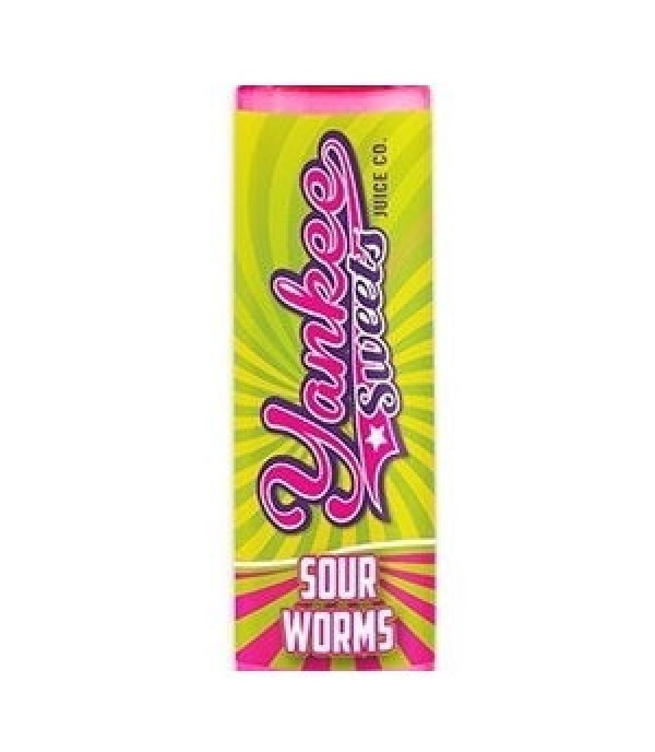 YANKEE SWEETS JUICE CO – SOUR WORMS 50ML SHORTFILL E LIQUID 70VG VAPE