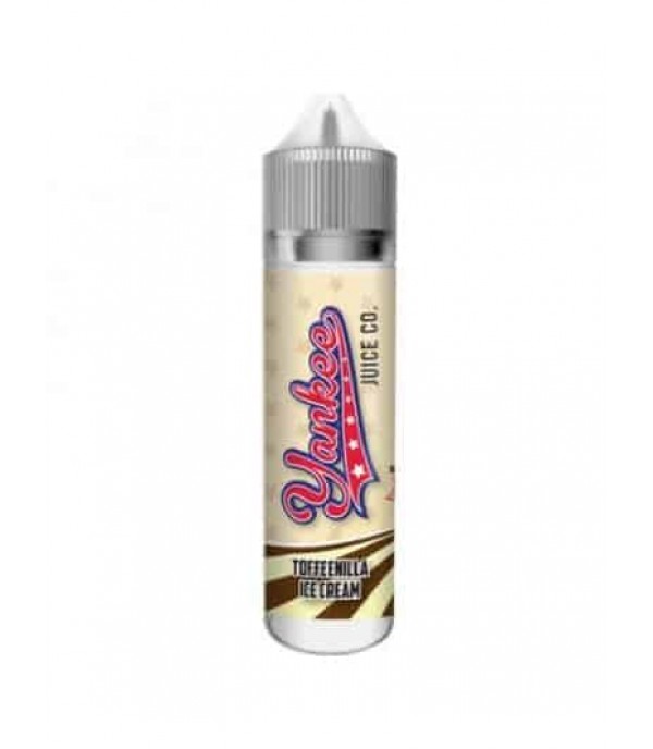 YANKEE JUICE CO – TOFFEENILLA ICE CREAM 50ML SHORTFILL E LIQUID 70VG VAPE