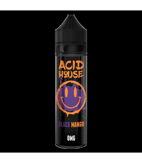 Black Mango Acid House 50ml E Liquid 70VG Vape Juice Shortfill