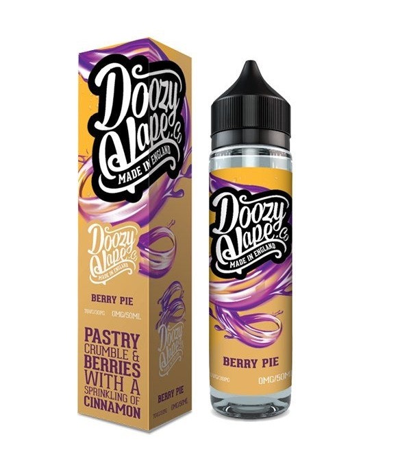 Berry Pie by Doozy Vape 0MG 50ML E-liquid. 70VG/30PG Vape Juice