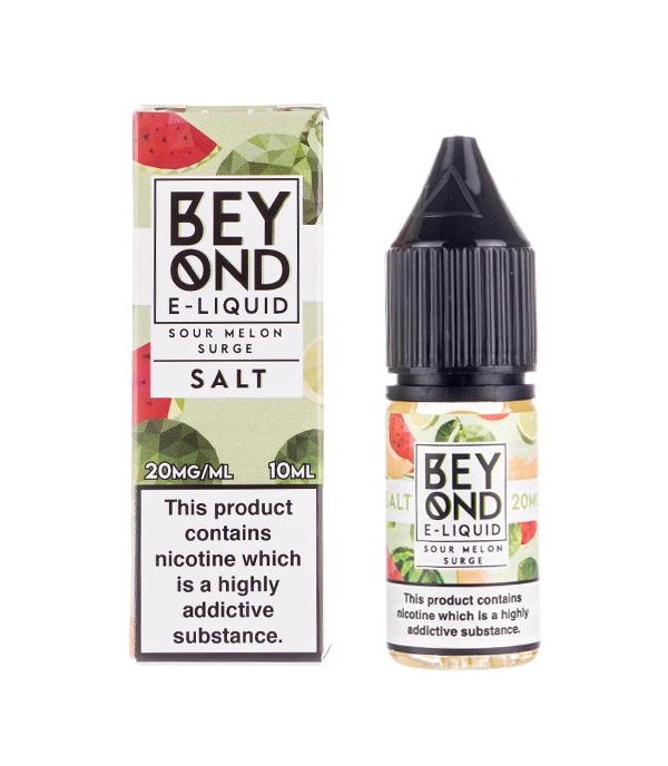 Sour Melon Surge By IVG Beyond Nic Salt | 10ML E Liquid | 10MG/20MG Vape | 50VG/50PG Juice