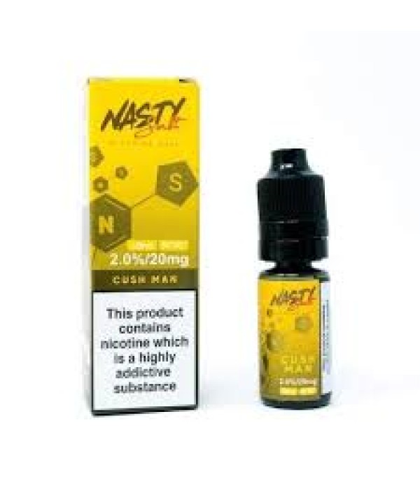 Nasty Juice Cush Man 10ml Nicotine Salt E Liquid TPD 10mg/20mg 50vg Vape