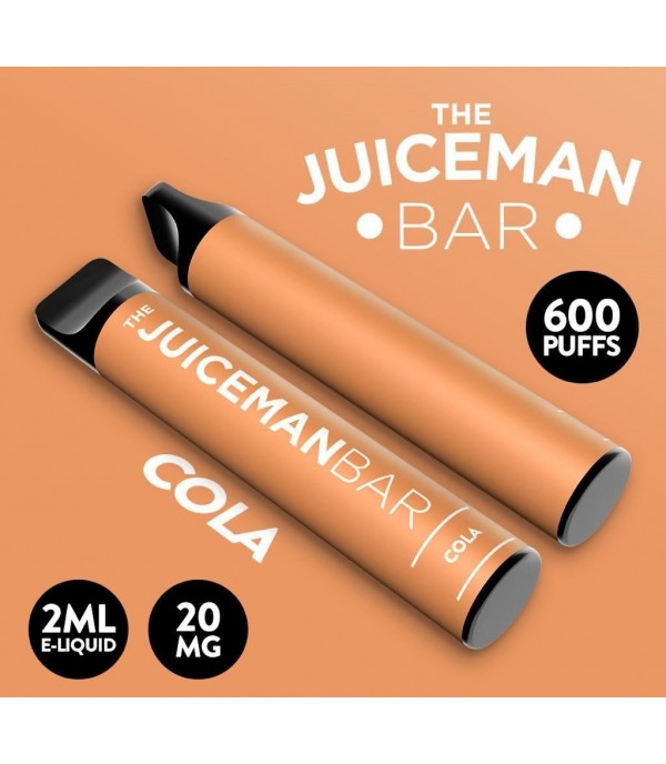 Cola By The Juiceman Disposable Vape Pen Pod | 20MG / 2% | 600 Puffs