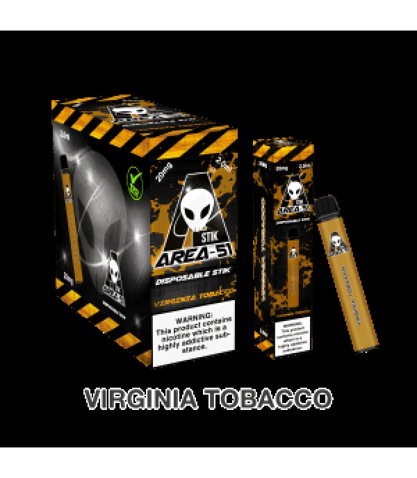 V Tobacco - Area 51 Disposable Pod | 600 Puffs | 0MG/20MG